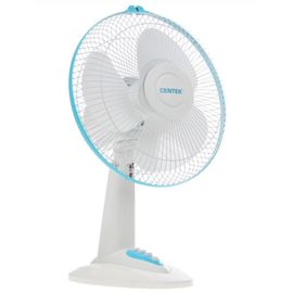  Вентилятор настольный Centek CT-5007 White 30Вт, металл. решетка, 34см, 3 скорости 