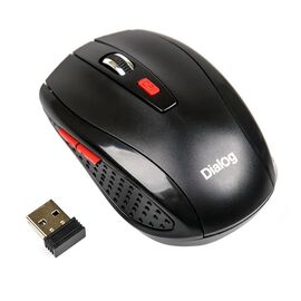  Мышь оптическая беспроводная Dialog Pointer MROP-01UBT (black) 