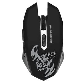  Мышь оптическая беспроводная Nakatomi Gaming mouse MROG-15U RF, игровая 