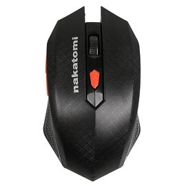  Мышь оптическая беспроводная Nakatomi Navigator MRON-08U (black) 
