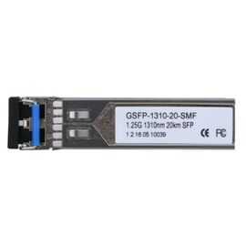  SFP модуль Dahua DH-GSFP-1310-20-SMF LC до 1.25Гбит/c; до 20км (одномодовое оптоволокно); 1310нм/1310нм 