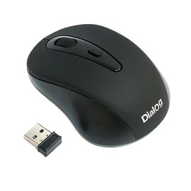  Мышь оптическая беспроводная Dialog Pointer MROP-05U (black) (50607) 