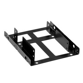  Салазки (переходник) ExeGate HD-22T3M металлические для установки 2xHDD/SSD 2.5" в отсек 3.5" 292544 