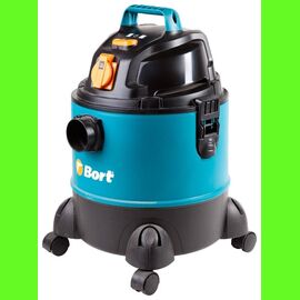  Строительный пылесос Bort BSS-1220-Pro синий 