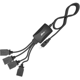  USB-HUB RITMIX CR-2405 black 
