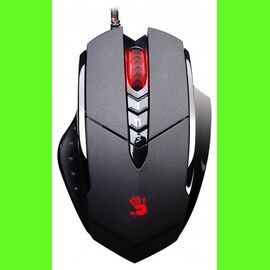  Мышь A4Tech Bloody V7 Black, 3200dpi, 7but, USB, оптическая 