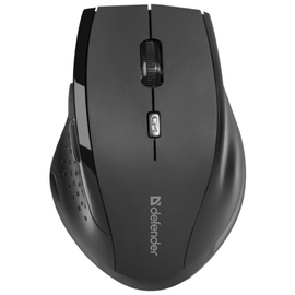  Мышь DEFENDER Accura MM-365 Black, Wireless, 6 кн., 1600 dpi, USB 
