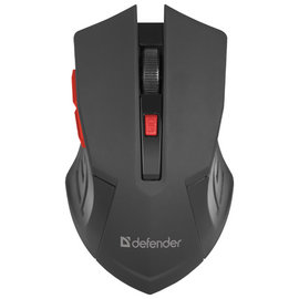  Мышь DEFENDER Accura MM-275 Red, Wireless, 6 кн., 1600 dpi 
