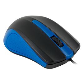  Мышь Oklick 225M черный/синий USB 