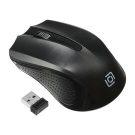  Мышь Oklick 485MW+ черный оптическая (1200dpi) беспроводная USB 