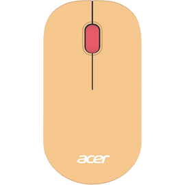  Мышь Acer OMR205 розовый/бежевый оптическая (1200dpi) беспроводная USB для ноутбука (2but) 