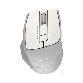  Мышь A4Tech Fstyler FG30S белый/серый оптич. 2000dpi silent беспров. USB 6but (FG30S WHITE) 