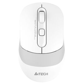  Мышь A4Tech Fstyler FB10C белый/серый оптич. 2000dpi беспров. BT/Radio USB 4but (FB10C GRAYISH WHITE 