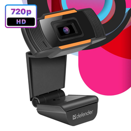  Web-камера Defender G-lens 2579 (63179) HD720p 2МП 
