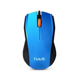  Мышка проводная HAVIT HV-MS689 USB 1200 DPI Синяя 