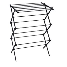  Сушилка для белья Laima Home 700473 Ladder Black раскладная 4 уровня, 10 метров 