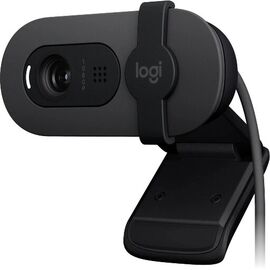  Web камера Logitech HD Webcam Brio 90 (960-001581) графитовый 