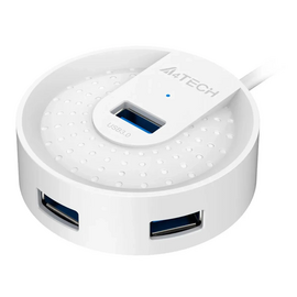  USB-hub A4TECH HUB-30 белый 