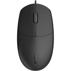  Мышь проводная Rapoo N100C ( 6940056123459) Черный 