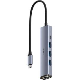 Концентратор Cudy UH605 USB 5 в 1 с гигабитным портом Ethernet 