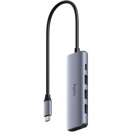  Концентратор Cudy UH405 USB-C 5 в 1 с портом HDMI (4K) 
