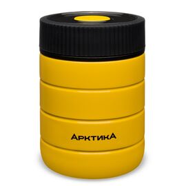  Термос для еды Арктика 307-480 0.48л. желтый/черный картонная коробка (307-480/YEL) 