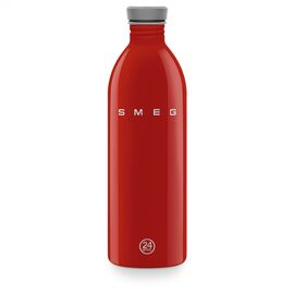  Термобутылка SMEG WBF02RD стиль 50-х гг, объем 1000мл, поддержание тепла до 12 часов, красный 