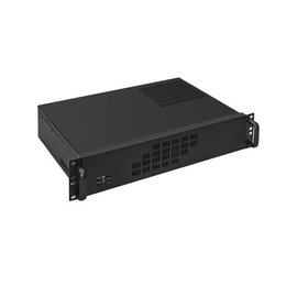  Корпус Procase 2U300-04 (2U Rack server case, черный, без блока питания(PS/2), глубина 300мм, MB 9.6"x9.6" 4HDD) 