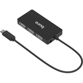  Разветвитель USB-C Buro BPH-C-1730 (BU-USBC-HUB-4U21) 4порт черный 