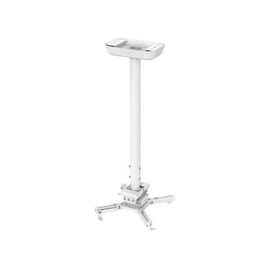  Кронштейн для проектора Cactus CS-PROF031L-WT белый макс.35кг потолочный поворот и наклон 