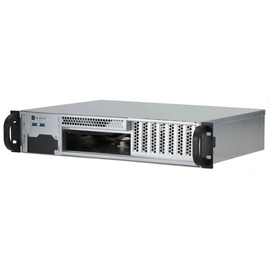  Корпус Procase RU230-B-0 2U front/rear-access rack, черный, без блока питания, глубина 300мм, MB 12"x9.6" 