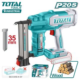  Аккумуляторный гвоздезабиватель Total TCBNLI2005 