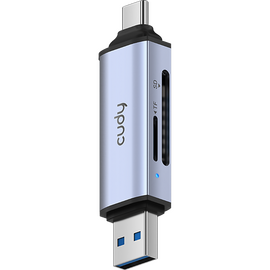  Кардридер Cudy UH200 с двумя слотами SD, TF и двумя портами USB 3.0 