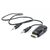  Конвертер HDMI-1.4a (папа) - D-SUB/VGA (мама) + Audio stereo (mini-jack 3.5 mm), 1920x1200(1080)@60Hz, Cablexpert A-HDMI-VGA-02 