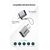  Адаптер переходник UGreen US270 (50283) Type C to USB 3.0 A Adapter Cable with Lanyard серый космос 