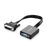  Конвертер UGreen MM108 (40259) DVI-D to VGA Active Converter Flat Cable черный 