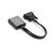  Конвертер UGreen MM108 (40259) DVI-D to VGA Active Converter Flat Cable черный 