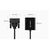  Конвертер UGreen MM108 (40259) DVI-D to VGA Active Converter Flat Cable черный 