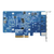  Сетевая карта QNAP QXG-10G2T Dual-port BASET 10GbE network expansion card; low-profile form factor; PCIe Gen3 x4 