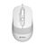  Мышь A4Tech Fstyler FM10 белый/серый оптич. 1600dpi USB 4but (FM10 WHITE) 