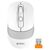  Мышь A4Tech Fstyler FB10C белый/серый оптич. 2000dpi беспров. BT/Radio USB 4but (FB10C GRAYISH WHITE 
