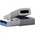  Адаптер Satechi ST-TAUCM USB Type-A to Type-C Adapter Space Gray 