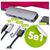  Адаптер HOCO HB27 Type-C multi-function converter(HDTV+USB3.0+USB2.0*2+PD) (серый) 