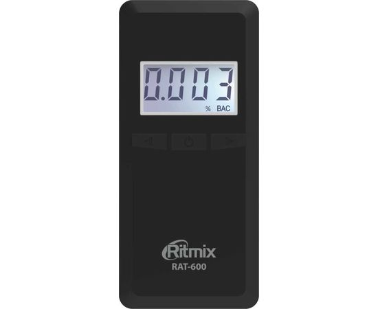  Алкотестер Ritmix RAT-600 черный 
