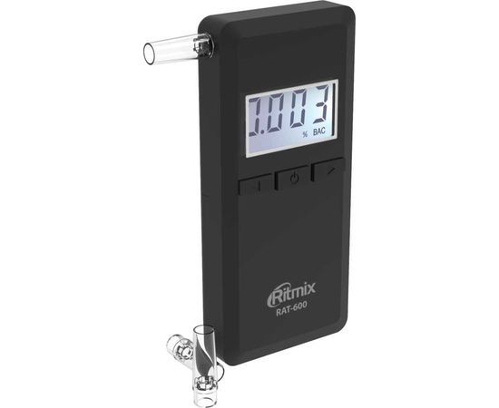  Алкотестер Ritmix RAT-600 черный 
