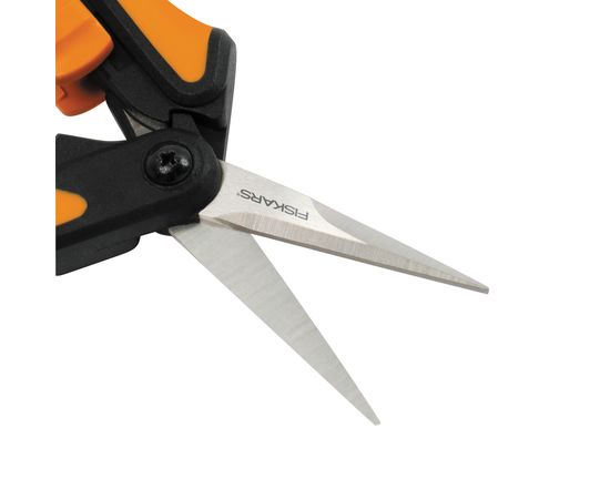  Ножницы для цветов Fiskars Solid SP13 черный/оранжевый (1051600) 