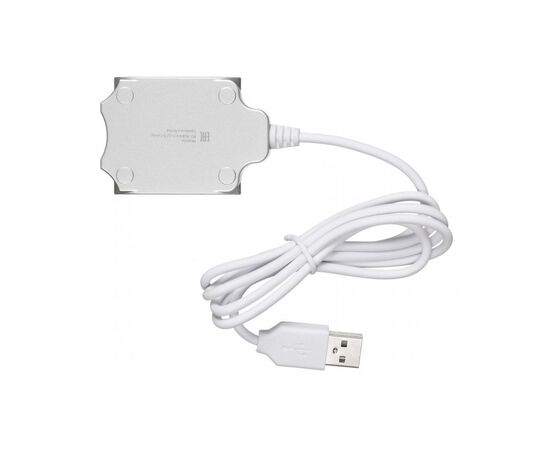  Разветвитель USB 2.0 Buro BU-HUB4-0.5-U2.0-Candy 4порт. серебристый 