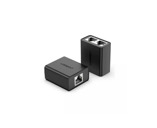  Конвертер UGREEN CM210 50923 RJ 45 1 to 2 Ethernet Converter 2 Pack Black 