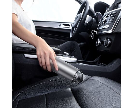  Автомобильный пылесос BASEUS Cordless, серебристый 