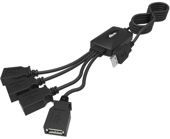 USB-HUB RITMIX CR-2405 black 